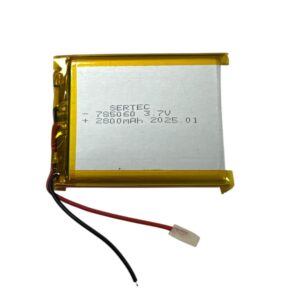 785060 3.7V 3000mAh Li-Polymer Pil (Devreli/1.5A)